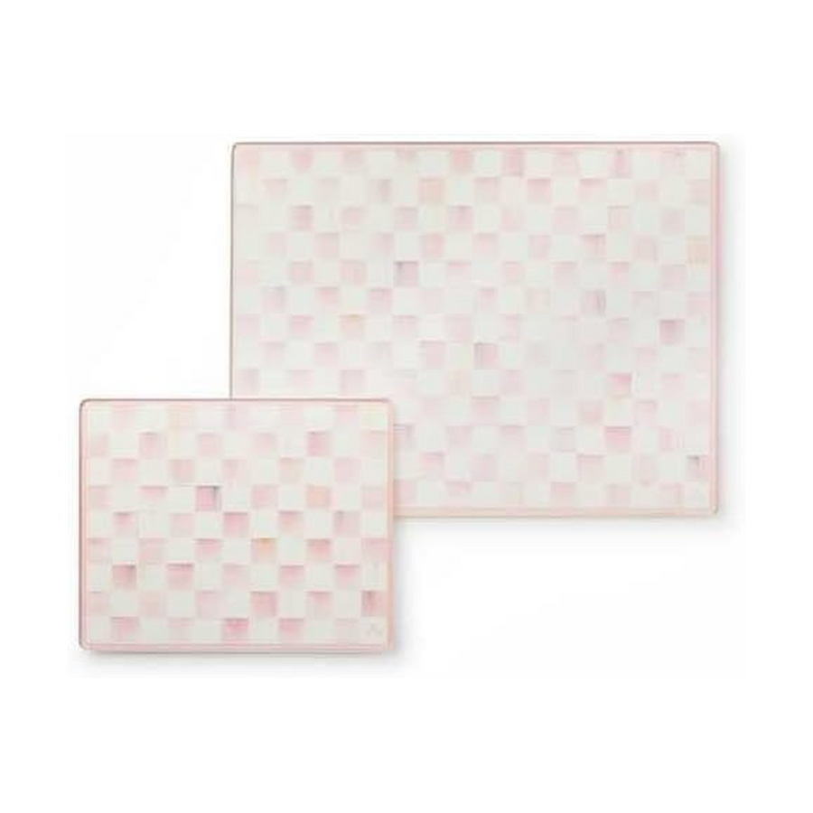 MACKENZIE-CHILDS Rosy Check Board Set