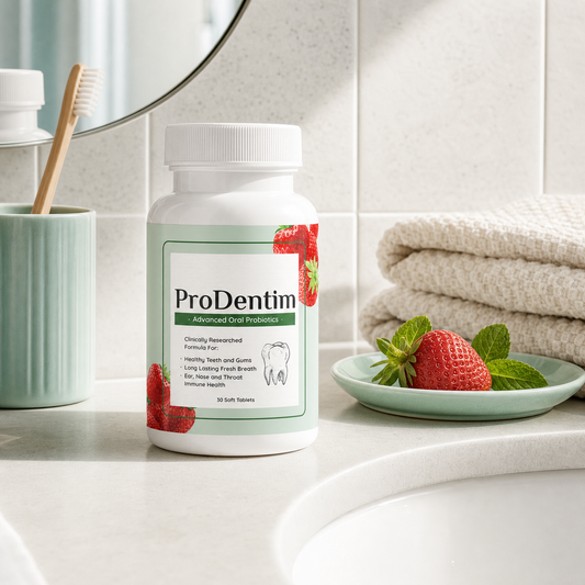 Lacroux Select hero v2 — ProDentim oral-care bathroom routine